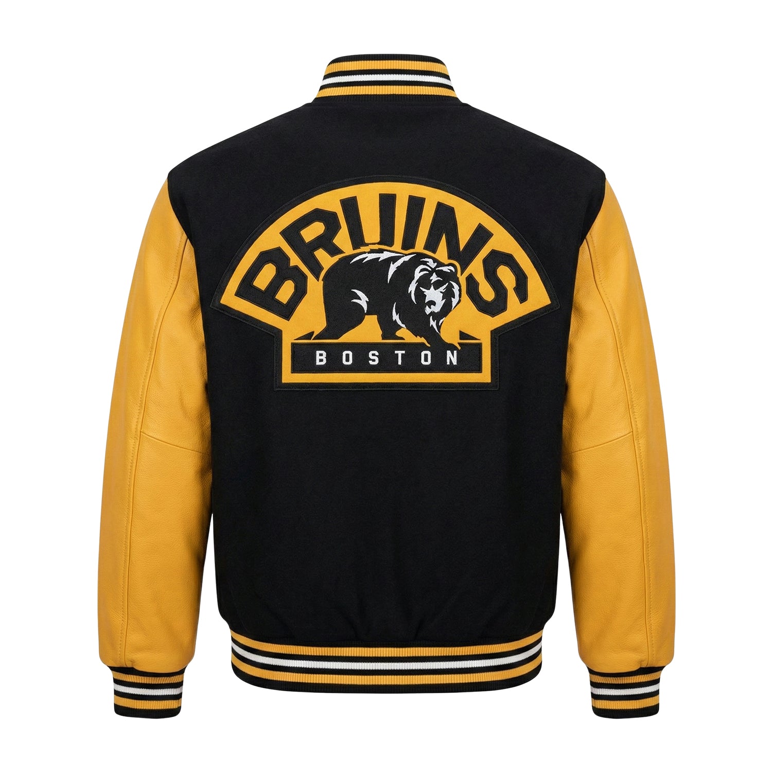 NHL Men's Boston Bruins Varsity Jacket (Back)