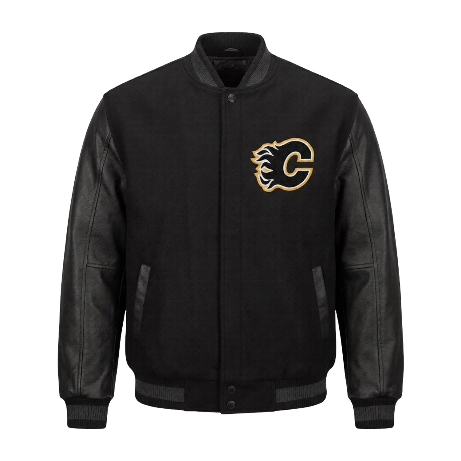 NHL Men's Calgary Flames Varsity Jacket