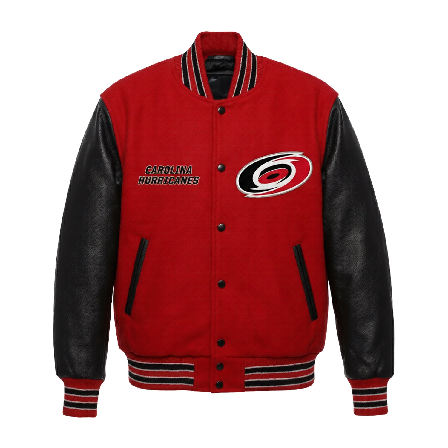 NHL Men's Carolina Hurricanes Varsity Jacket