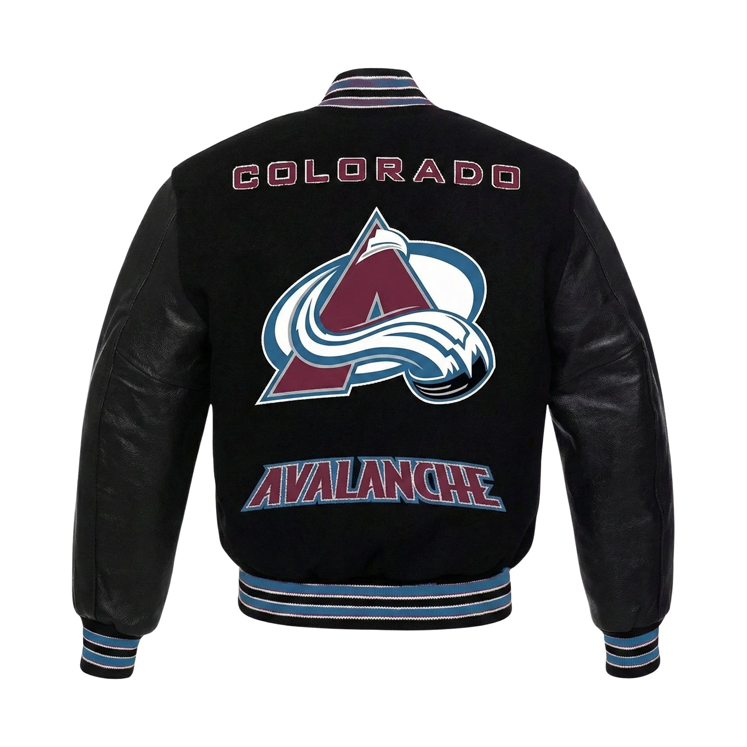 NHL Men's Colorado Avalanche Varsity Jacket (Back)