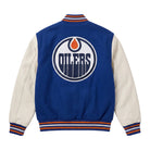 NHL Men's Edmonton Oilers Varsity Jacket (Back)