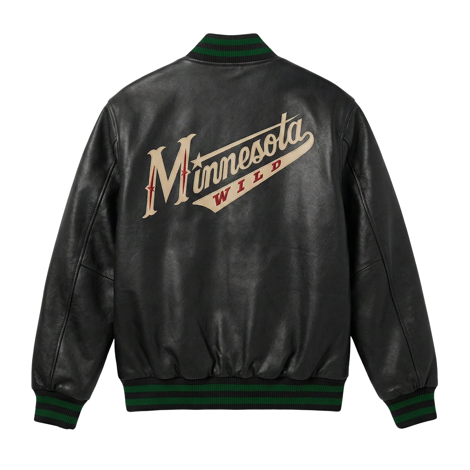NHL Men's Minnesota Wild Varsity Jacket (Back)