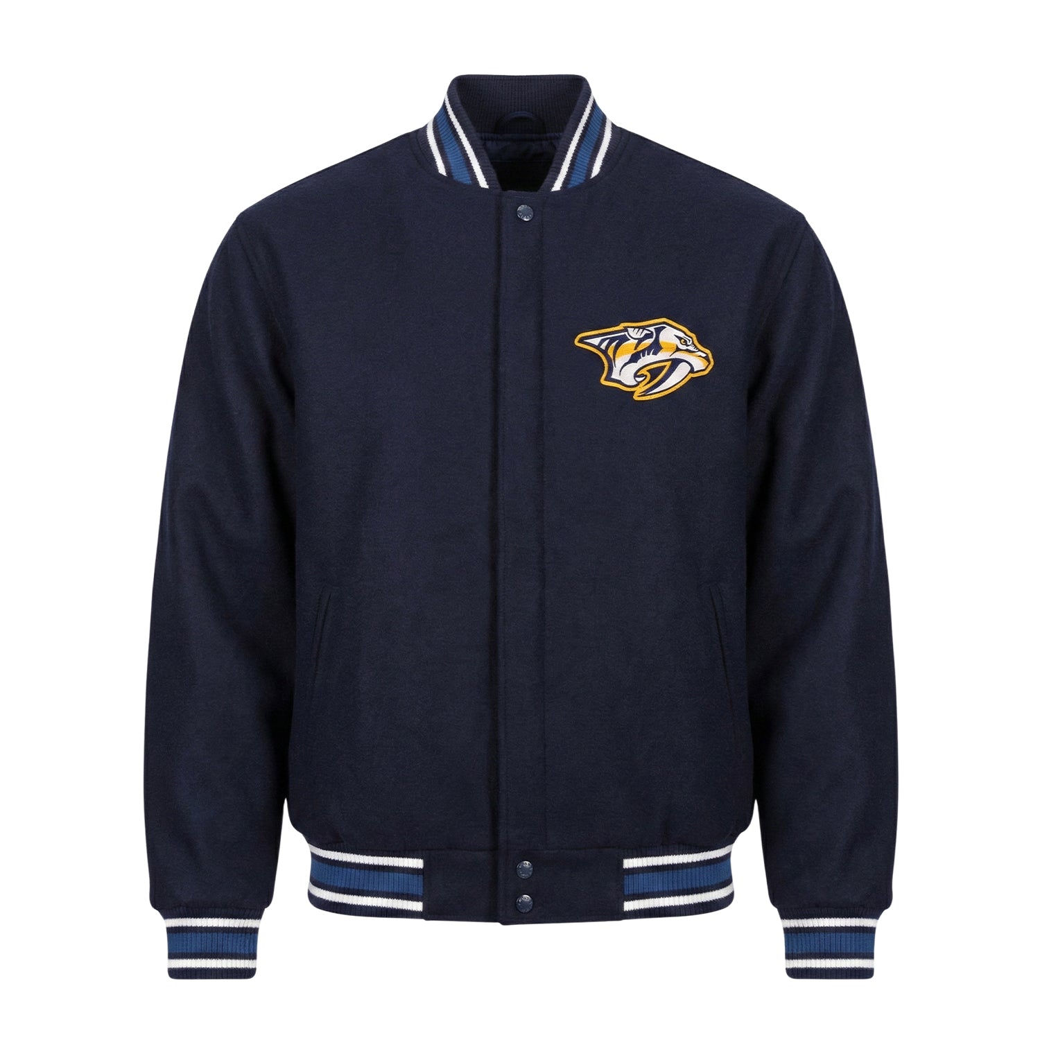 NHL Men's Nashville Predators Varsity Jacket