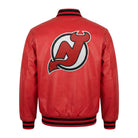 NHL Men's New Jersey Devils Red Varsity Jacket (Back)