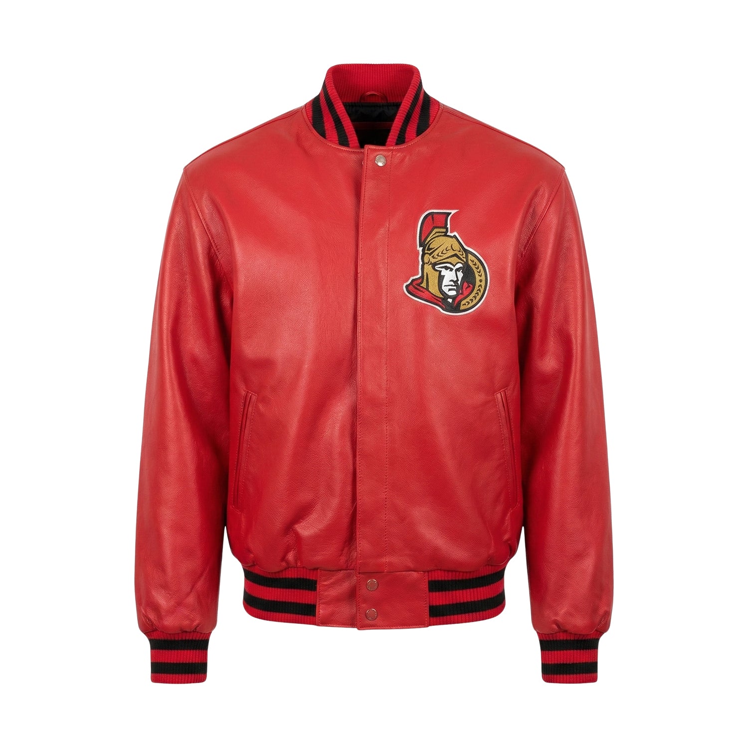 NHL Men's Ottawa Senators Red Varsity Jacket