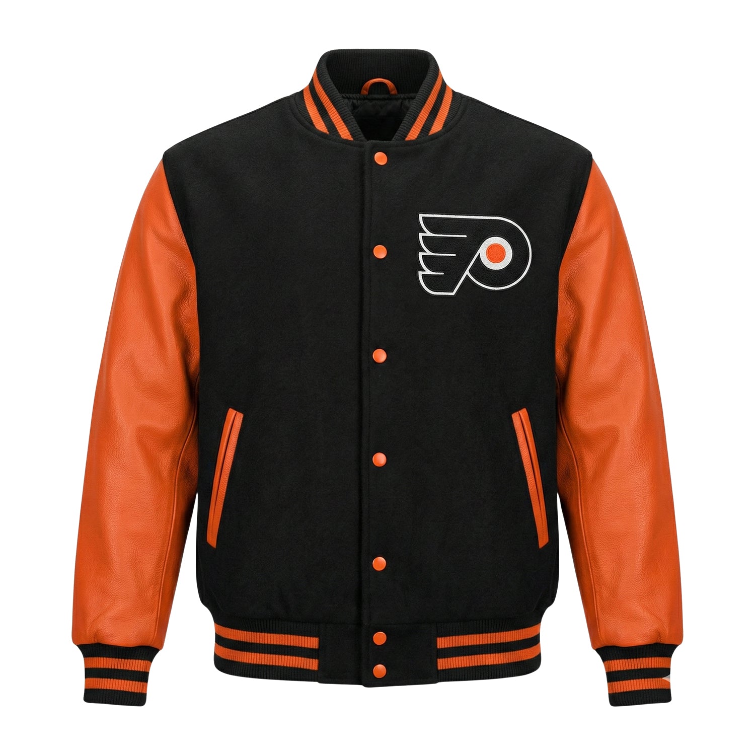 NHL Men's Philadelphia Flyers Varsity Jacket