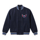 NHL Men's Washington Capitals Navy Blue Varsity Jacket