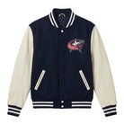 NHL Women's Columbus Navy Blue Jackets Varsity Jacket
