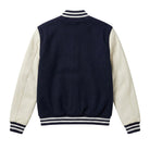 NHL Women's Columbus Navy Blue Jackets Varsity Jacket (Back)
