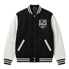 NHL Women's Los Angeles Kings black and white Varsity Jacket
