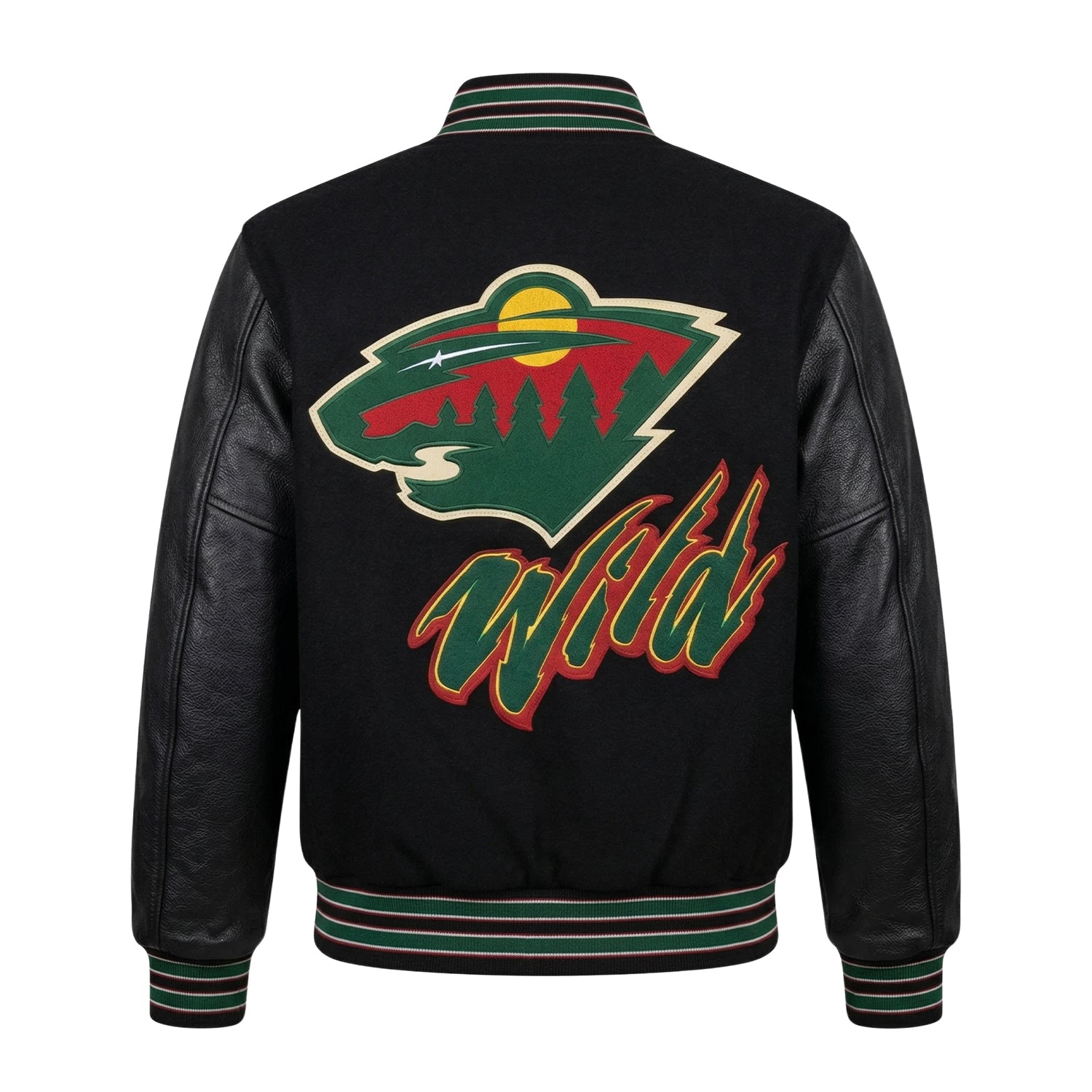 NHL Women's Minnesota Wild Varsity Jacket (Back)