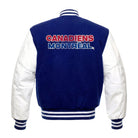 NHL Women's Montreal Canadiens Blue and white Varsity Jacket (Back)