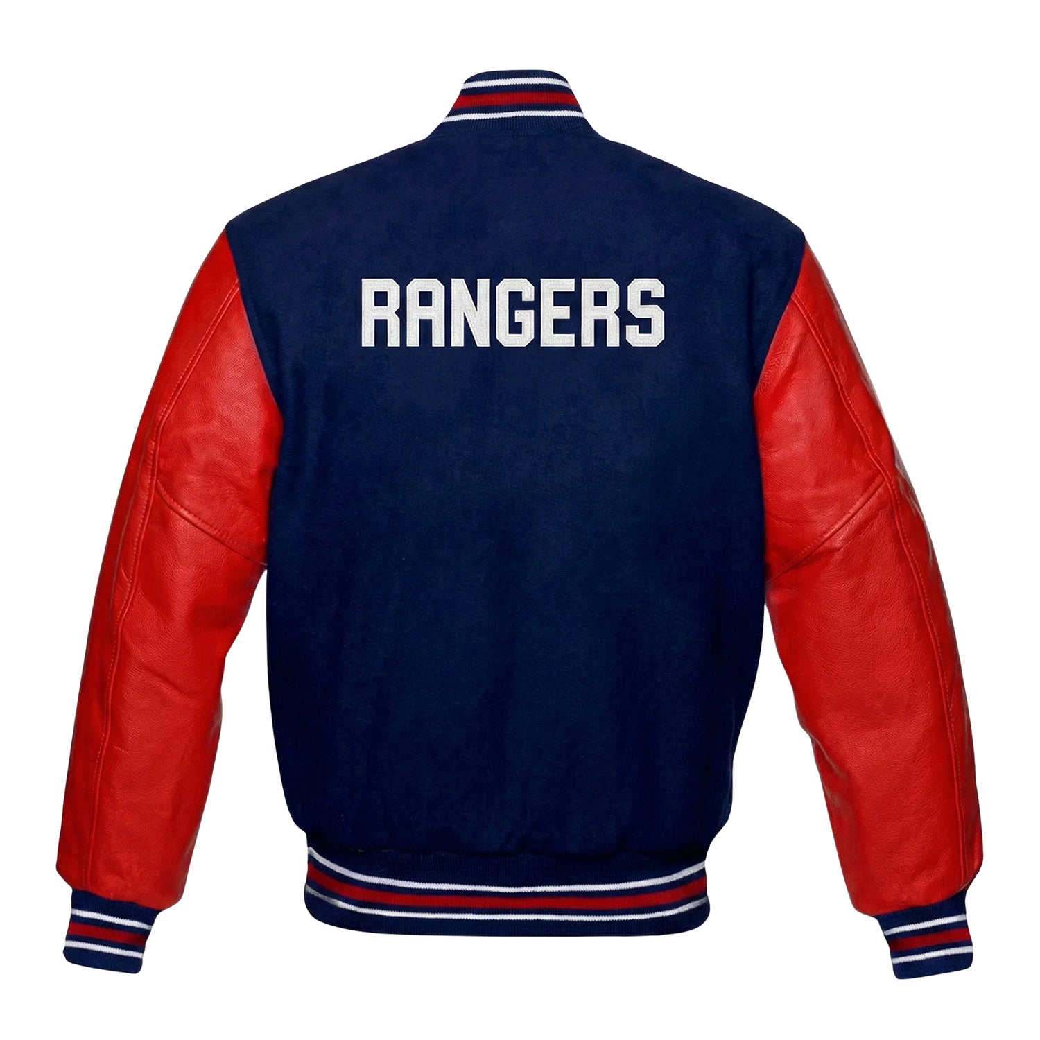 NHL Women's NY Rangers Varsity Jacket (Back)