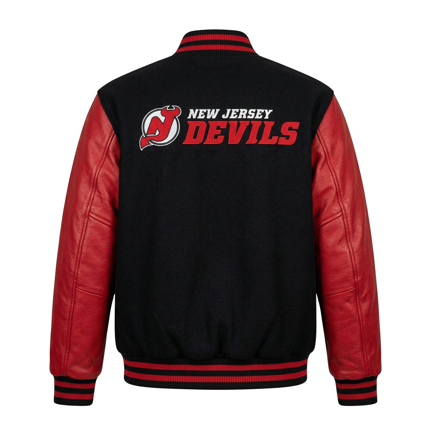 NHL Women's New Jersey Devils Varsity Jacket (Back)