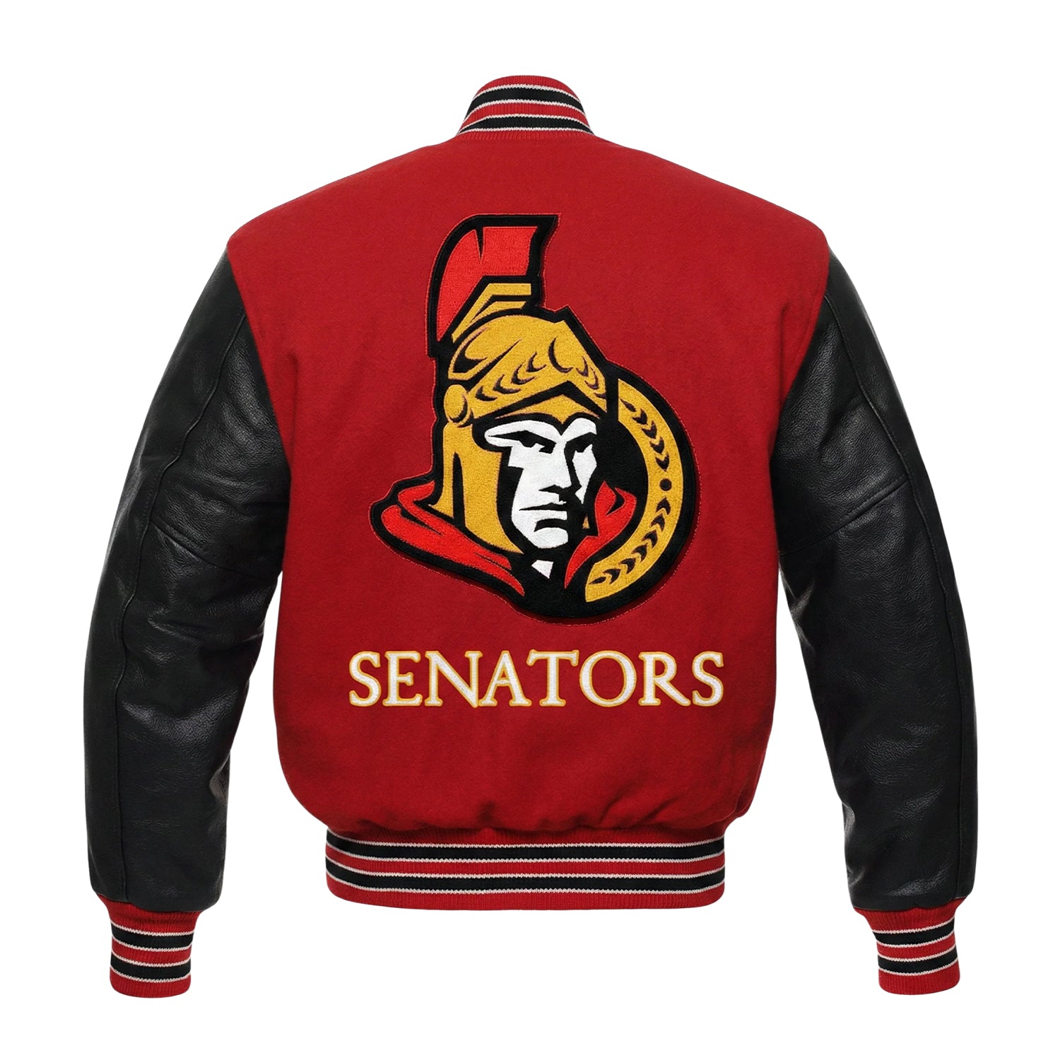 NHL Women's Ottawa Senators Varsity Jacket (Back)