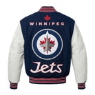 NHL Women's Winnipeg Jets Varsity Jacket (Back)