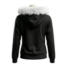 Women’s Biker Final Fantasy VIII Squall Leonhart Cosplay Hoodie Jacket (Back)