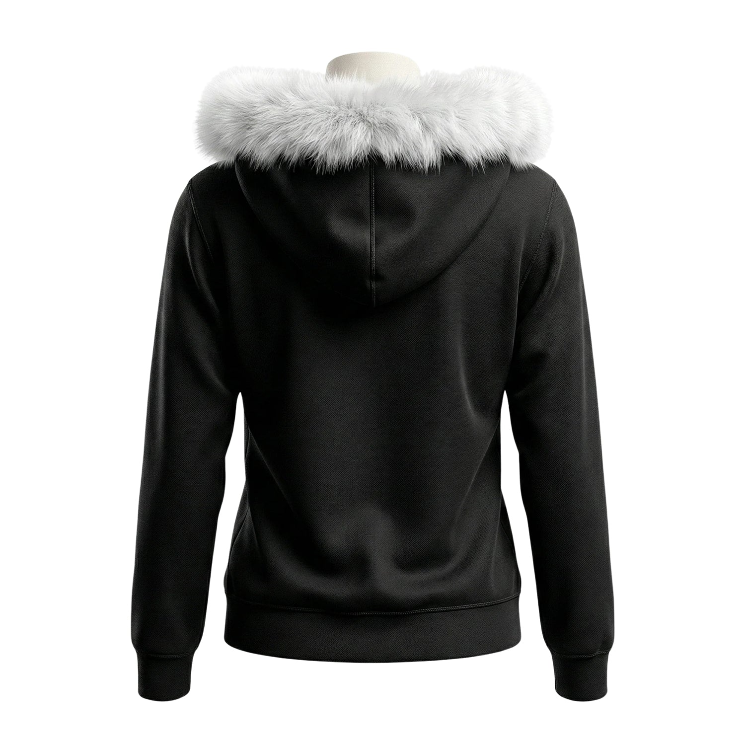 Women’s Biker Final Fantasy VIII Squall Leonhart Cosplay Hoodie Jacket (Back)