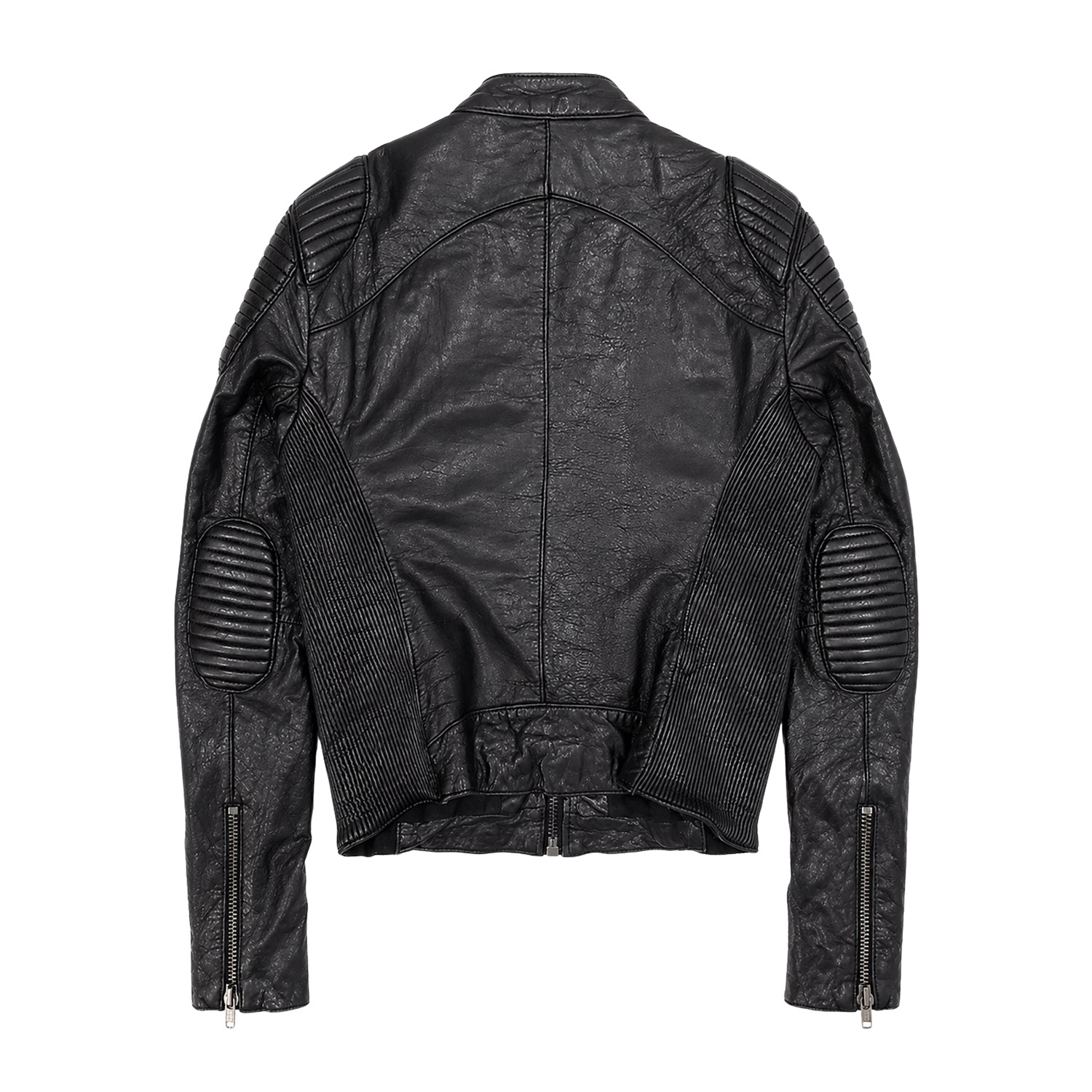 Women’s Biker The Girl with the Dragon Tattoo Trish Summerville Leather Jacket (Back) 