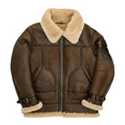 Women's Bomber Real Fur Shearling Jacket