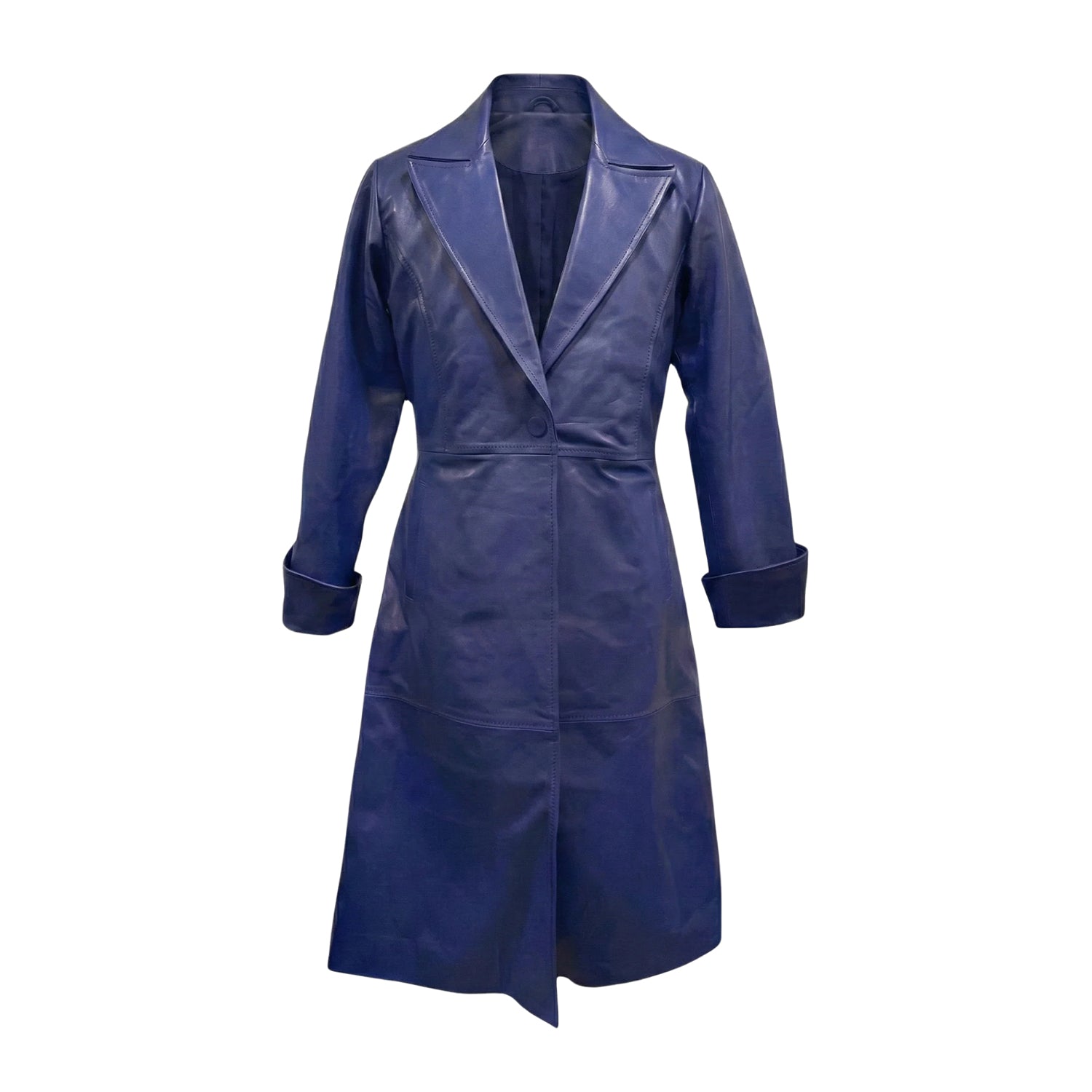 Women's Double Breasted Belted Waist different colours Trench Coat