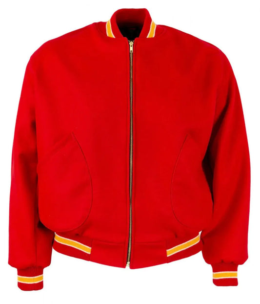Men Kansas City Chiefs 1969 Red Wool Varsity Jacket - NFL