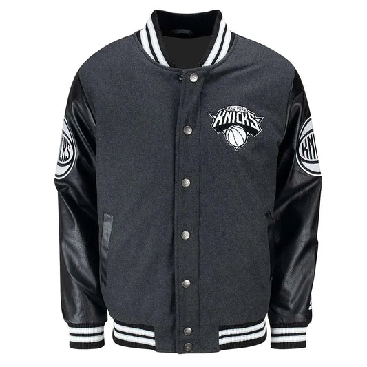 Men NY Knicks First Rounder Varsity Jacket - NBA