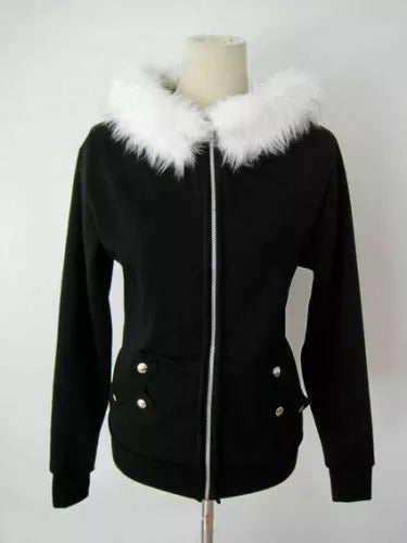 Squall Leonhart Final FantasyVIII Hoodie Jacket Cosplay Costume Custom Made